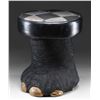 Image 2 : REAL ELEPHANT FOOT MADE INTO A FOOT STOOL OR