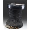 Image 2 : REAL ELEPHANT FOOT MADE INTO A FOOT STOOL OR