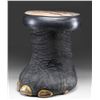 Image 3 : REAL ELEPHANT FOOT MADE INTO A FOOT STOOL OR