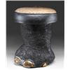 Image 1 : REAL ELEPHANT FOOT MADE INTO A FOOT STOOL OR
