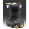 Image 1 : REAL ELEPHANT FOOT MADE INTO A FOOT STOOL OR