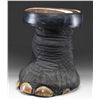 Image 2 : REAL ELEPHANT FOOT MADE INTO A FOOT STOOL OR