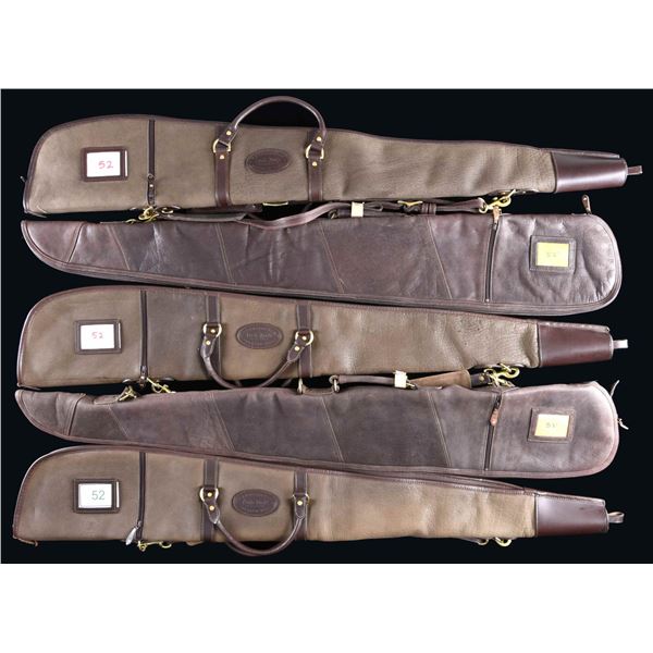 5 SUPERIOR GRADE GUN CASES.