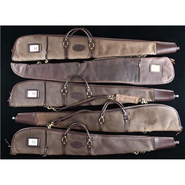 5 SUPERIOR GRADE GUN CASES.