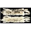 Image 1 : 2 ARTIC WOLF PELTS.