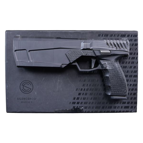 SILENCER CO MAXIM 9 INTEGRALLY SUPPRESSED PISTOL.