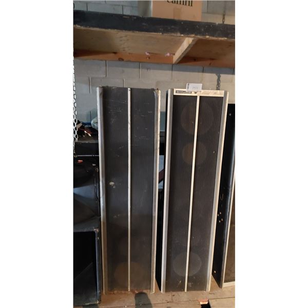 ENSEMBLE DE 2 HAUT-PARLEURS VINTAGE SHURE
