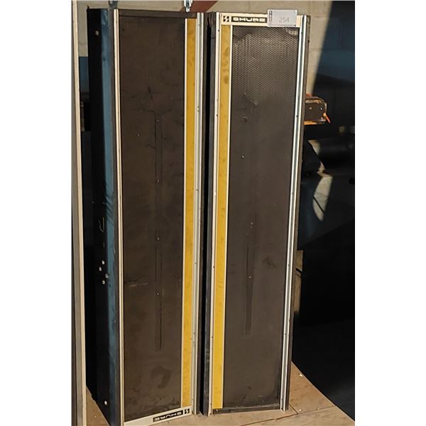 ENSEMBLE DE 2 HAUT-PARLEURS VINTAGE SHURE