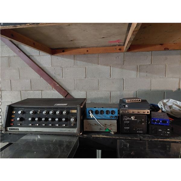 LOT D'ARTICLES AUDIO/VIDEO ASSORTIS