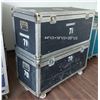 Image 1 : LOTS DE 2 BOITE DE TRANSPORT (ROAD CASE)  44-1/2" X 19-1/2" X 20-1/2"