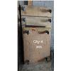 Image 1 : LOT DE 4 PLANCHES DE DÉMÉNAGEMENT - GRANDEUR ASSORTIES
