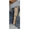 Image 2 : LOT DE 4 PLANCHES DE DÉMÉNAGEMENT - GRANDEUR ASSORTIES