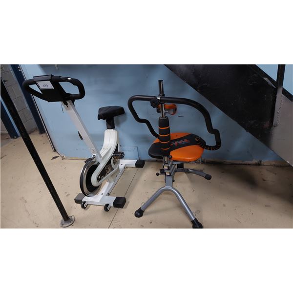 LOT DE 2 MACHINES DE FITNESS