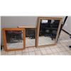 Image 1 : LOT DE 3 MIROIRS ASSORTIS