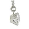 Image 5 : Antique Platinum .98 ctw GIA Round D/VS1 Diamond Solitaire Pendant & 18" Chain