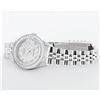 Image 6 : Rolex Ladies Quickset Stainless Steel Gray Roman Stainless Steel Diamond Bezel W