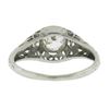 Image 8 : Antique Art Deco 18K Gold 0.69 ctw GIA European Diamond Filigree Engagement Ring