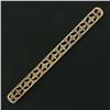 Image 2 : Antique Victorian 9k Yellow Gold Pave Set Bead Seed Pearls Long Bar Pin Brooch