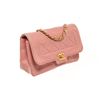 Image 2 : Chanel Pink Quilted lambskin Diana Flap Bag