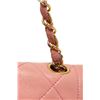 Image 6 : Chanel Pink Quilted lambskin Diana Flap Bag