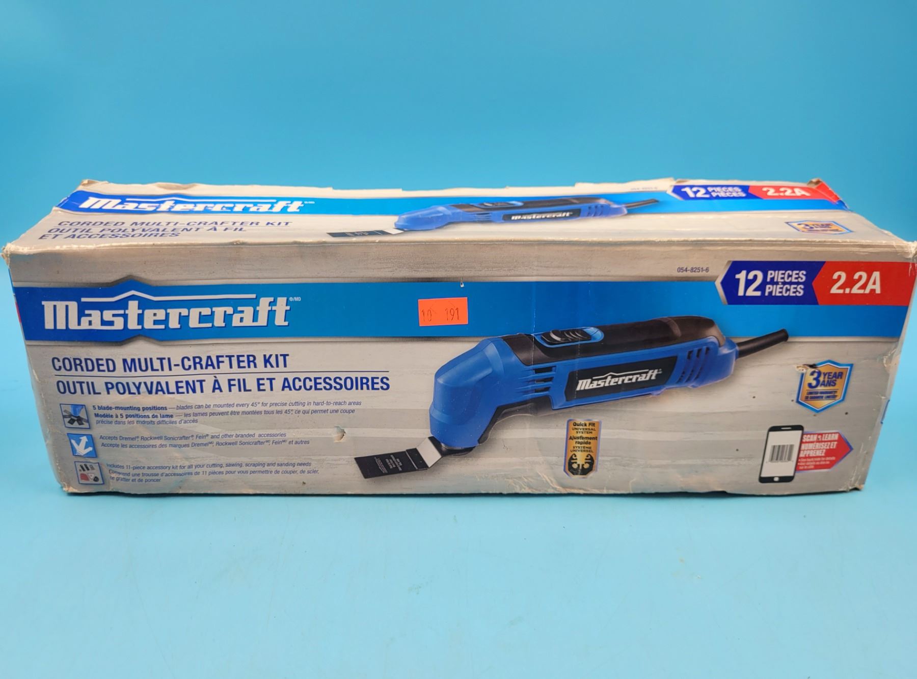 Mastercraft 12 Pc. Corded Multi-Crafter Kit
