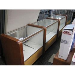 3 Bay Glass Display Cabinet