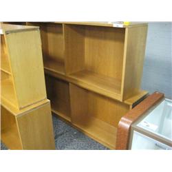 A Pair Of Maple Shelf Units