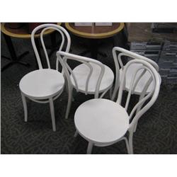 4 White Chairs