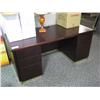 Image 1 : Mahogany Double Pedestal Desk