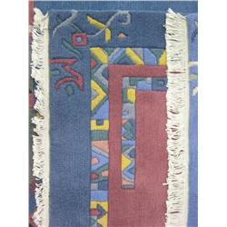 6' X 4' Wool Area Rug
