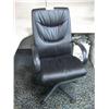 Image 1 : Black Leather High Back Executive Chair