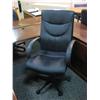 Image 1 : Black Leather High Back Executive Chair