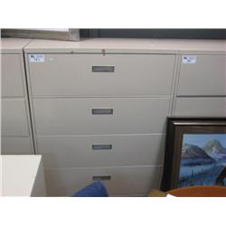 Steelcase 4 Drawer Lateral File Cabinet