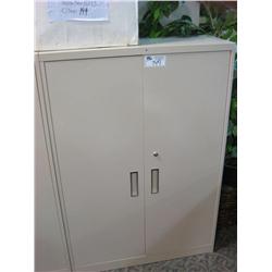 Steelcase 2 Door Storage Cabinet