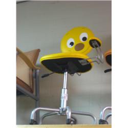 Smiley Yellow Task Chair