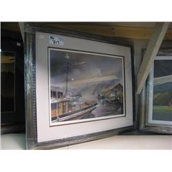 Limited Edition Print " Vancouver Waterfront -