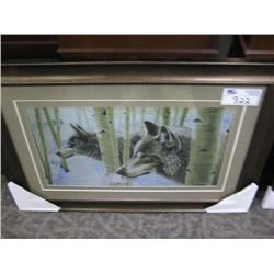 Framed Print "wolf"