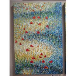 Modern Oil On Canvas Painting