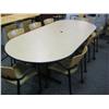 Image 1 : Burled Maple 10ft Boardroom Table