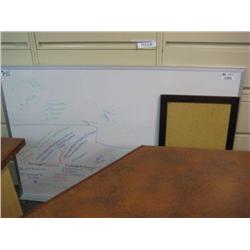 Large White Board & Cork Board