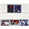 Image 1 : Hockey Cards - Game Worn Jerseys, Leopold, Schremp, Leneveu, Girardi, Methot