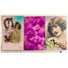 Image 1 : Tinted Real Photo Ladies - Romance Postcards 40+