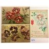 Image 1 : Fantasy - Flower Faces & Flower Girl Postcards 22