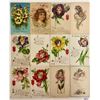 Image 2 : Fantasy - Flower Faces & Flower Girl Postcards 22