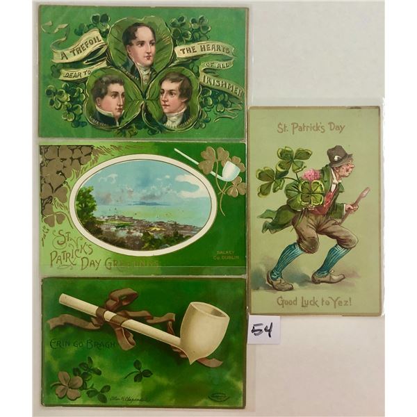 St. Patrick's Day Holiday Greeting Postcards 21