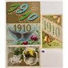 Image 1 : Year Dates Holiday Greeting Postcards 45+