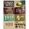 Image 2 : Year Dates Holiday Greeting Postcards 45+
