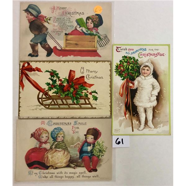 Clapsaddle Christmas Holiday Greeting Postcards 29