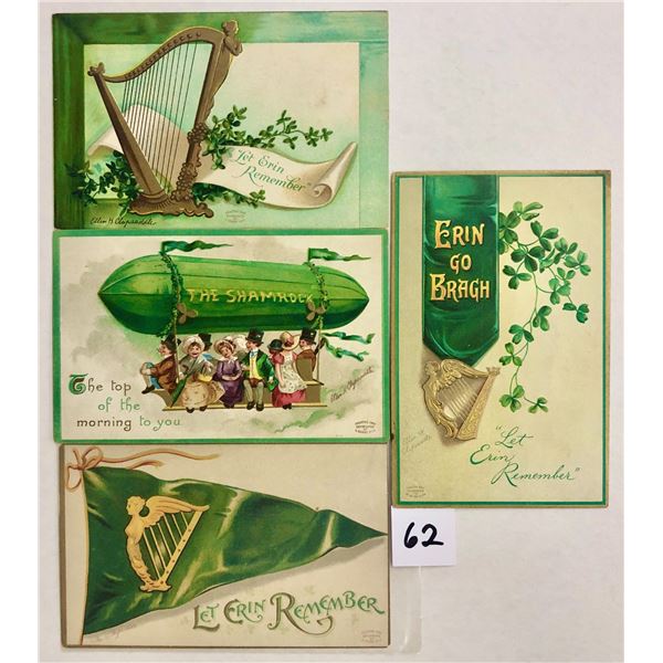 Clapsaddle St. Patrick's Day Holiday Greeting Postcards 21