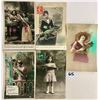 Image 3 : Tinted Real Photo April 1st Postcards 30+